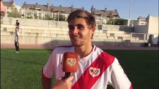 Entrevista a Iván Amores tras el Rayo B 1-0 Pozuelo