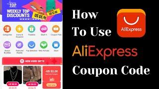 How to use AliExpress coupon code