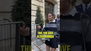 Olivia Rodrigo Surprised Her Fan