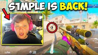 S1MPLE'S COMEBACK STREAM WAS INSANE! CS2 Twitch Clips