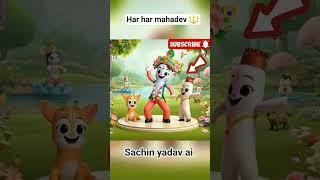 har har mahadev viral ai video #love #bholenath #song #mahadiv #trending #tiktok #youtube
