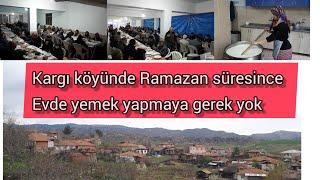 İftar YemekleriRamazanda iftar hazırlığı iftar menüsü Bu köyde Ramazan süresince evde yemek yapma