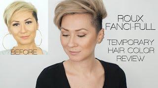 ROUX FANCI-FULL TEMPORARY HAIR COLOR RINSE REVIEW