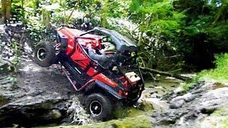 Polaris RZR XPs + Can-Am Commanders : Extreme Technical Trail Riding