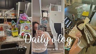 HOMESCHOOL MOM DAILY VLOG||$900 COSTCO HAUL||FINANCE CURRICULUM COMPARISON + MORE