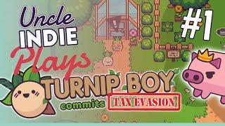 Let’s Play Turnip Boy Commits Tax Evasion - Part 1 Walkthrough (Nintendo Switch)