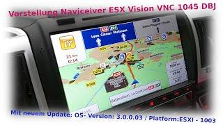 Vorstellung: Naviceiver ESX Vision VNC 1045 DBJ