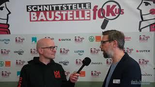 Schnittstelle Baustelle 2024 - Interview mit Oliver Goldau von Pro Clima