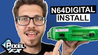 N64Digital Install - PixelFX's First Mod!