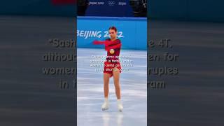 Quad queen #figureskating #alexandratrusova #annashcherbakova #olympicgames #olympics #iceskating