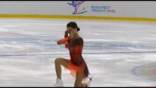 Anna SHCHERBAKOVA アンナ・シェルバコワ SP ブダペスト杯2021