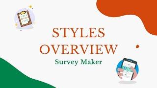 WordPress Survey Maker Styles Overview