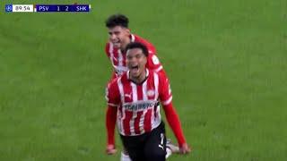 Malik Tillman Goal, PSV Eindhoven vs Shakhtar Donetsk (3-2) Highlights