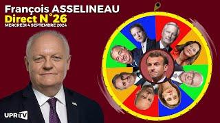 François Asselineau répond à vos questions en direct n°26