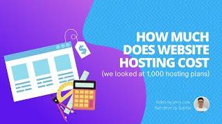 How Much Does Website Hosting Cost in 2021?