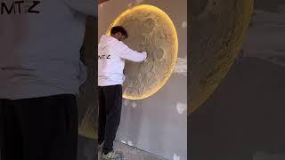 Creating an artificial cement moon   -   inimitez