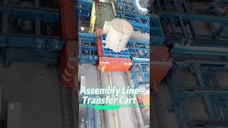 Assembly Line Automatic Transfer Cart #rgv #agv #befanby #assemblyline