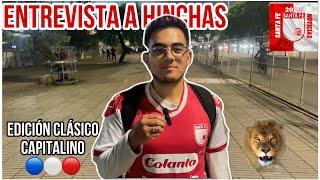 ENTREVISTA A HINCHAS Edición CLÁSICO CAPITALINO ️️ ¿CUÁL ES TU…….  @SantaFeNoticias2024