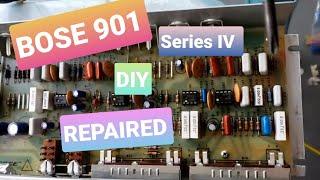 Bose 901 Series IV Equalizer repair. DIY