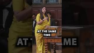 Palki Sharma at the Oxford Union