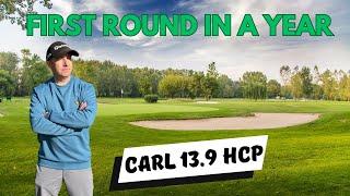 Playing 9 Holes on Camera after 12 months off YouTube