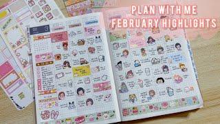 Plan With Me | Cute Cherry Blossom | Sakura Theme | Week 10 | Hobonichi Cousin Avec