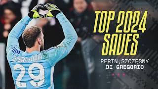 TOP 10 SAVES Juventus Goalkeepers in 2024 | Szczęsny, Perin & Di Gregorio Masterclass!