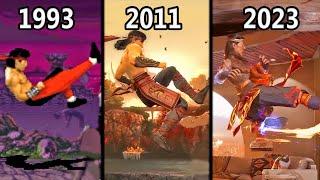 Evolution of Liu Kang's Bicycle Kick (1993-2023)