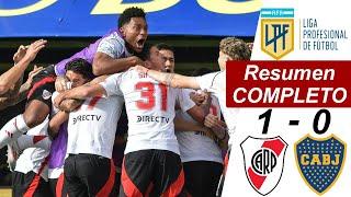 Boca Juniors vs River Plate 0-1 Resumen Y Goles COMPLETO | SUPERCLASICO - Liga Profesional 2024