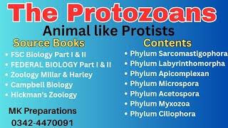 Animal Like Protists-Protozoans | Complete Details | Characteristics of all Protozoans Phyla