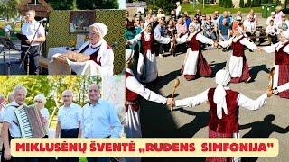 Miklusėnų šventė „Rudens simfonija" 2024 09 21 Alytaus rajonas