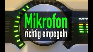 Mikrofon richtig einpegeln für die perfekte Aufnahme | abmischenlernen.de