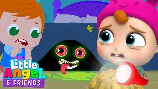 Don't Be Scared Of The Dark | Baby John | Little Angel And Friends Fun Educational Songs