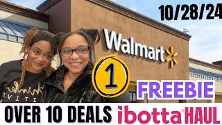 Walmart Deals 10/28/24: Walmart Ibotta Haul: Couponing At Walmart This Week: FREEBIE: 13 EASY DEALS