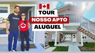 TOUR/ QUANTO CUSTA ALUGUEL apartamento no Canada- New Brunswick