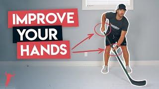 IMPROVE YOUR HANDS WITH THIS STICKHANDLING SESSION! 