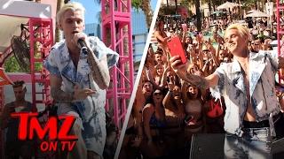 Aaron Carter Preforming In Vegas! | TMZ TV