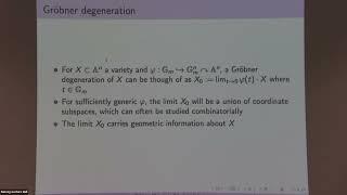 Gröbner Objects in Schubert Calculus - Daoji Huang