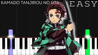 Demon Slayer - Kimetsu no Yaiba (Ep.19 ED) - “Kamado Tanjiro no Uta” | EASY Piano Tutorial