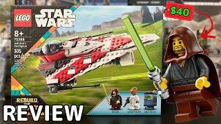 The Legend has RETURNED! | Lego Jedi Bob's Starfighter Review (75388)