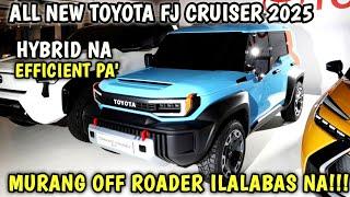 AFFORDABLE NA ANG BAGONG TOYOTA FJ CRUISER NA ILALABAS SUZUKI JIMNY DESTROYER DAW