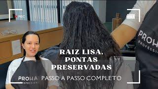 ￼ COMO ALISAR UM CABELO SENSIBILIZADO? COMO TER CABELO LISO SEM PONTAS RALAS ￼