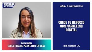 Crece tu negocio con marketing digital