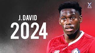 Jonathan David 2024 ● The Complete Striker | Skills, Goals & Assists | HD