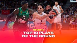 Electrifying Action | Top 10 Plays | RS Round 4 | 2024-25 Turkish Airlines EuroLeague