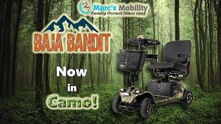 Baja Bandit Update! - Now in Camo - All Terrain Portable Scooter