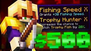 I Spent $500 On A MAXED Fishing Setup | Hypixel Skyblock