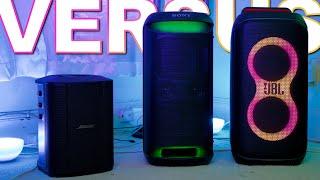 Bose S1 Pro Vs JBL Partybox 120 & Sony XV500