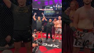Emiliano Sordi winner at XFC 52 #mma #xfc #iowa