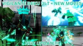 *NEW* VIGILANTE DEKU ULT AND SPAWN ANIMATIONS ARE INSAINE IN Hero's Battleground update!!!